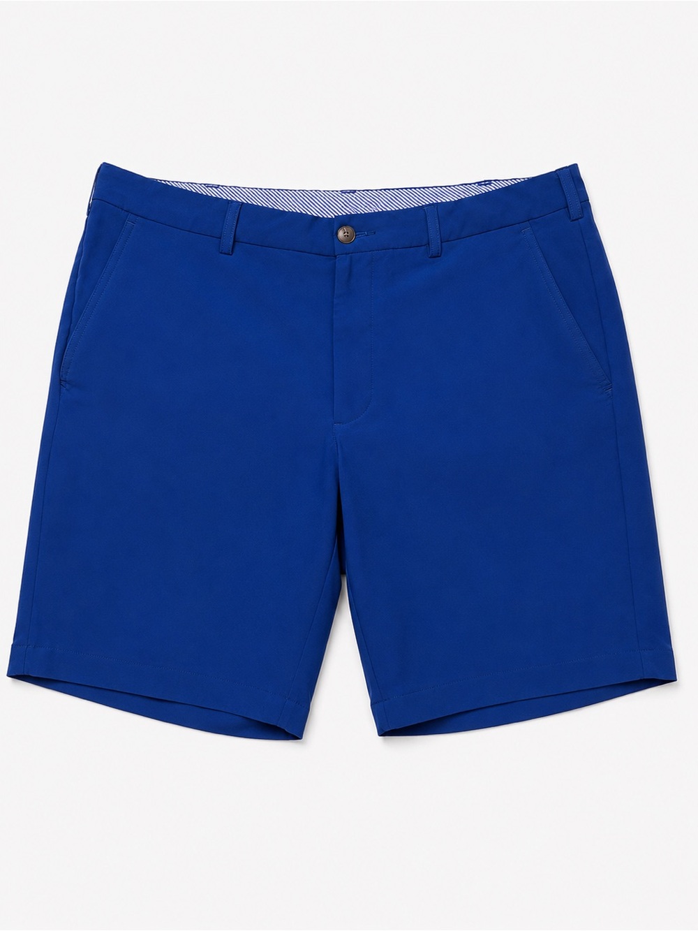 Men's Donald Ross Flat Front Golf Shorts - Cobalt Blue